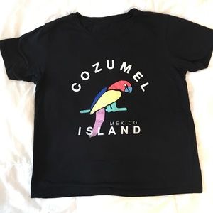 Zara Tshirt - Cozumel Mexico Toucan
